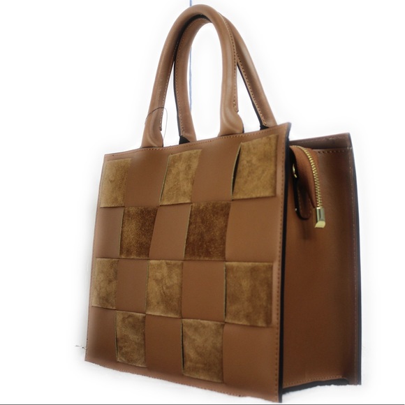 Kidus woldemichael made in Italy Florence cow leather handbag satchel - Picture 4 of 13